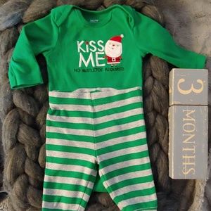 Carter's Just One You Christmas outfit